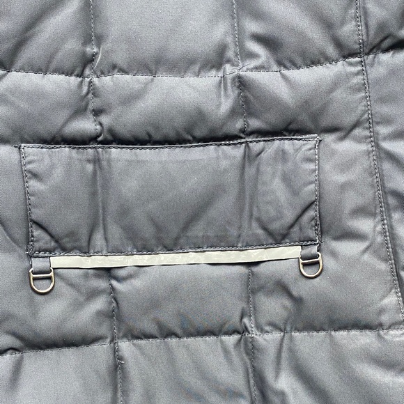 Peuterey Blue Puffer Jacket with Fur Collar - Picture 5 of 5